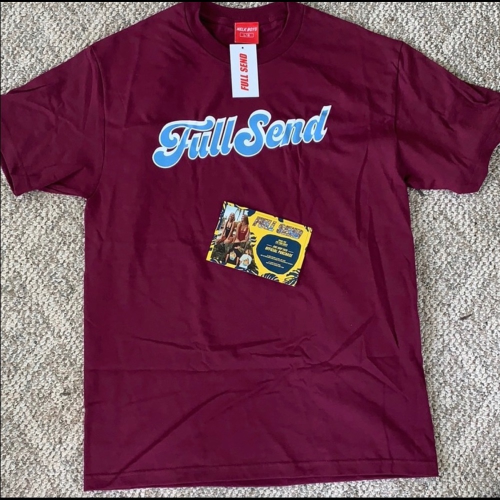 NELKBOYS Full Send Cursive Tee